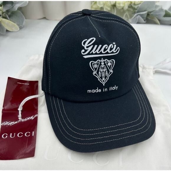 Unisex, Gucci, cotton baseball camp size small adjustable  display picture 2